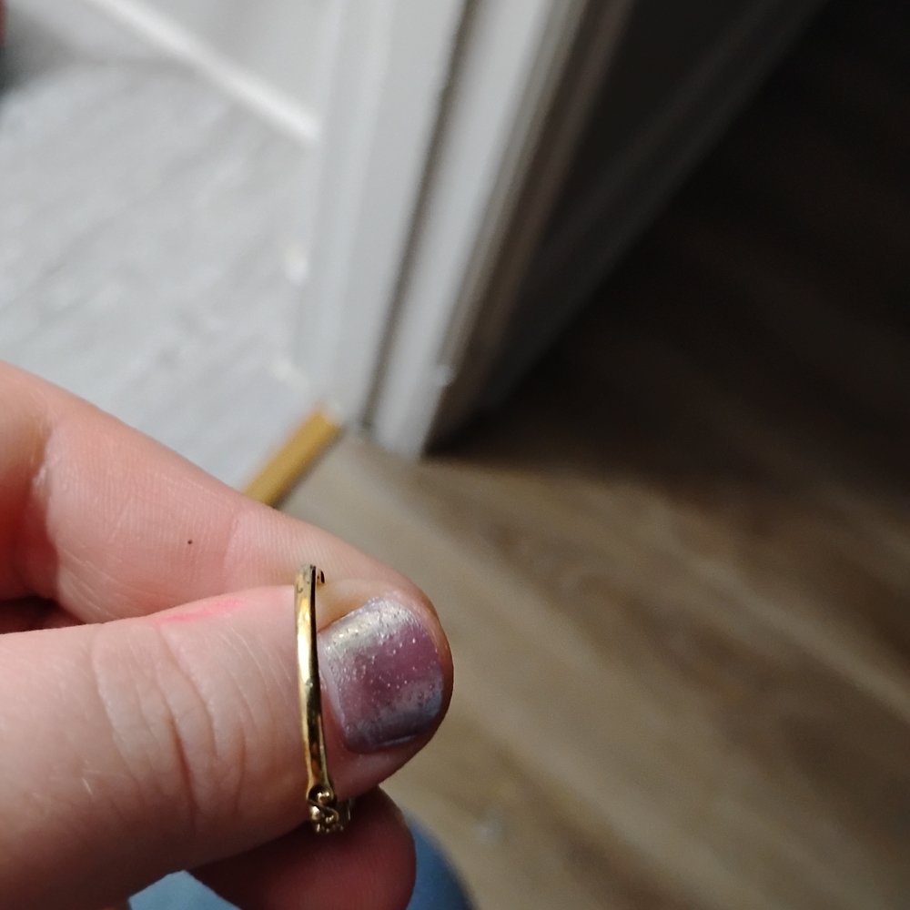 Elegant Dainty Pandora Gold-plated Wedding Band 💖💖💖 - Picture 9 of 9